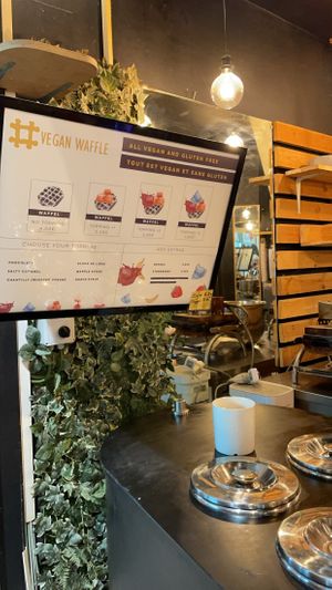   at VeganWaf in Brussels