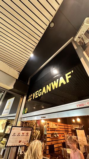   at VeganWaf in Brussels