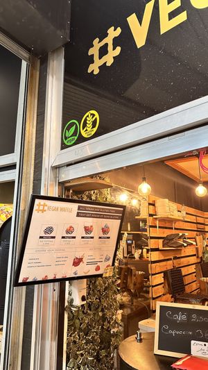   at VeganWaf in Brussels