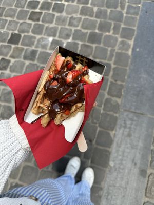   at VeganWaf in Brussels