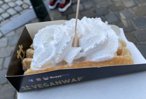   at VeganWaf in Brussels