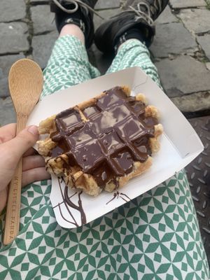   at VeganWaf in Brussels