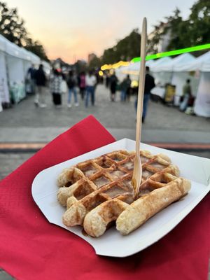   at VeganWaf in Brussels