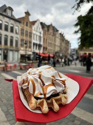   at VeganWaf in Brussels