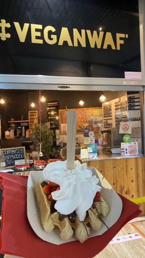   at VeganWaf in Brussels