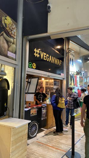   at VeganWaf in Brussels