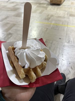   at VeganWaf in Brussels