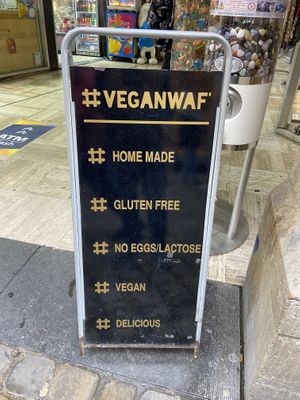   at VeganWaf in Brussels