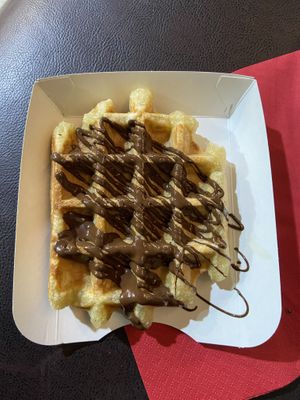   at VeganWaf in Brussels