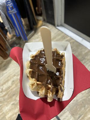   at VeganWaf in Brussels