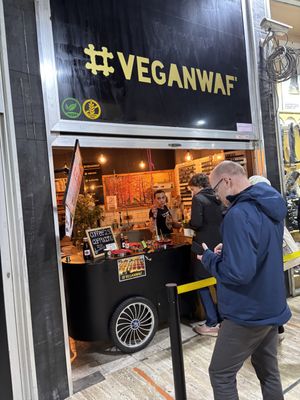   at VeganWaf in Brussels