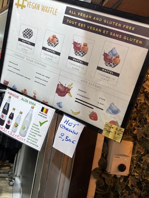   at VeganWaf in Brussels