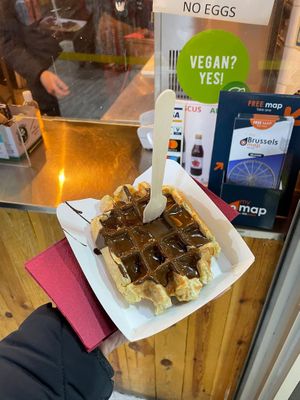   at VeganWaf in Brussels