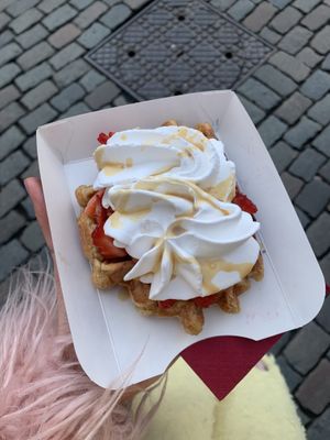   at VeganWaf in Brussels