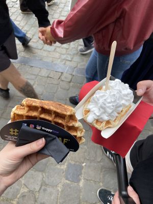   at VeganWaf in Brussels