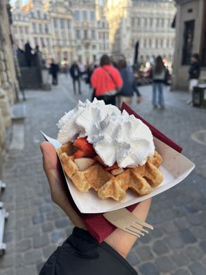   at VeganWaf in Brussels