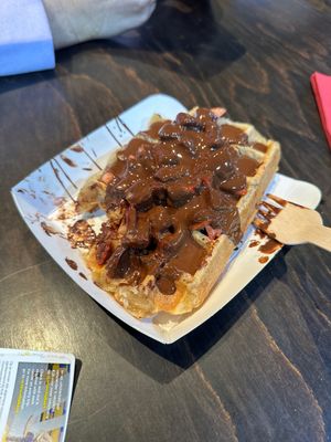   at VeganWaf in Brussels