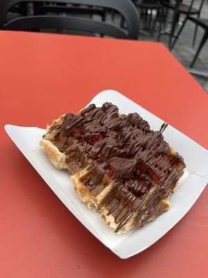   at VeganWaf in Brussels