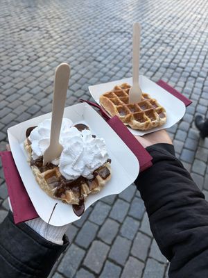   at VeganWaf in Brussels