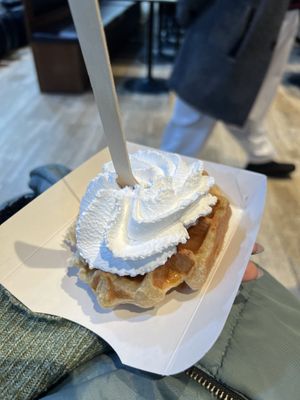   at VeganWaf in Brussels