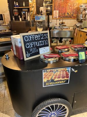   at VeganWaf in Brussels