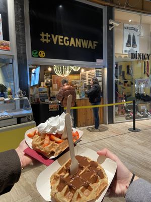   at VeganWaf in Brussels