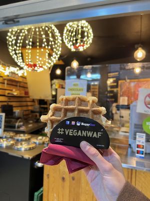   at VeganWaf in Brussels