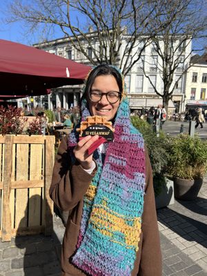   at VeganWaf in Brussels