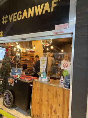 Front   at VeganWaf in Brussels
