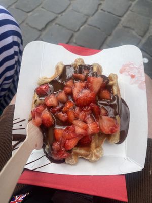   at VeganWaf in Brussels