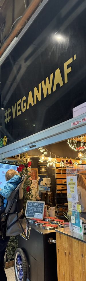   at VeganWaf in Brussels