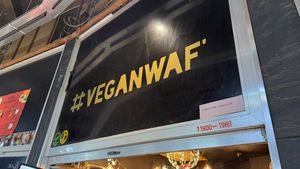   at VeganWaf in Brussels