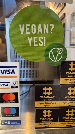   at VeganWaf in Brussels