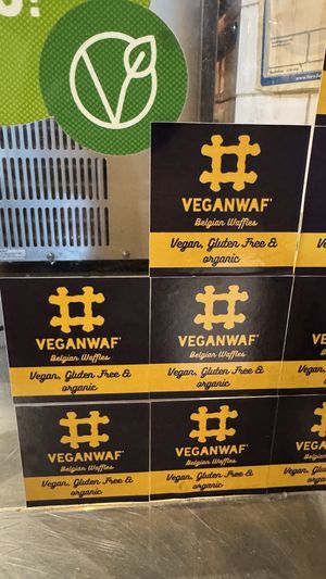   at VeganWaf in Brussels