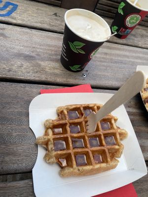   at VeganWaf in Brussels