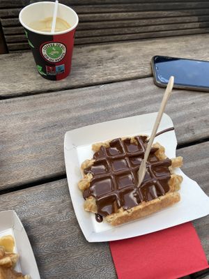   at VeganWaf in Brussels