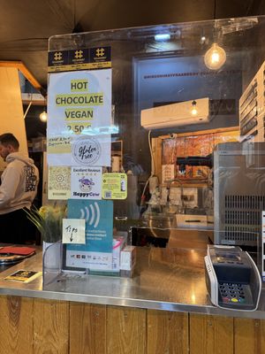 Store  at VeganWaf in Brussels