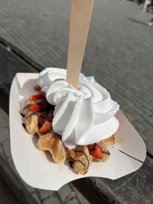   at VeganWaf in Brussels