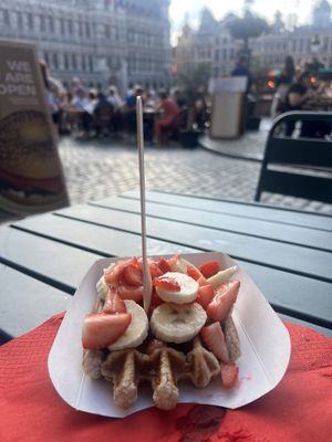   at VeganWaf in Brussels