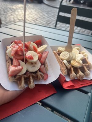   at VeganWaf in Brussels