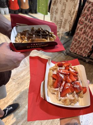   at VeganWaf in Brussels