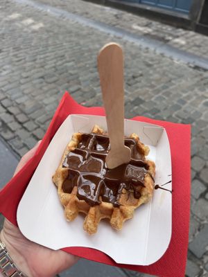   at VeganWaf in Brussels