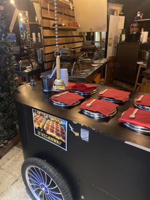   at VeganWaf in Brussels