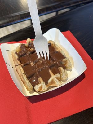   at VeganWaf in Brussels