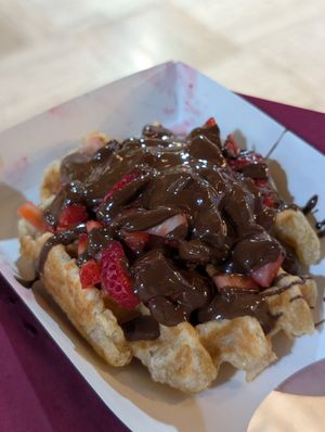  at VeganWaf in Brussels