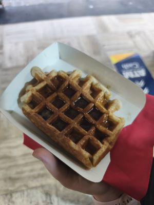 Caraz at VeganWaf in Brussels