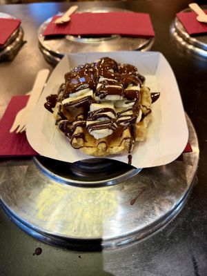   at VeganWaf in Brussels