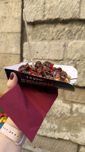   at VeganWaf in Brussels