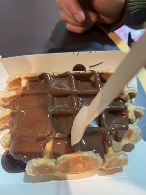   at VeganWaf in Brussels