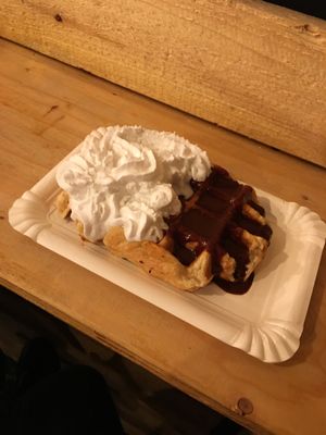 yummy  at VeganWaf in Brussels